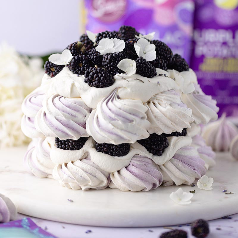 Pavlova with Lavender Whipped Cream – Suncore Foods Inc.