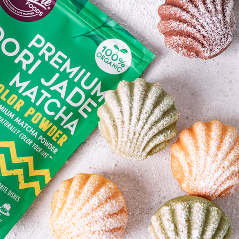 Midori Jade Matcha & Orange Vanilla Madeleines