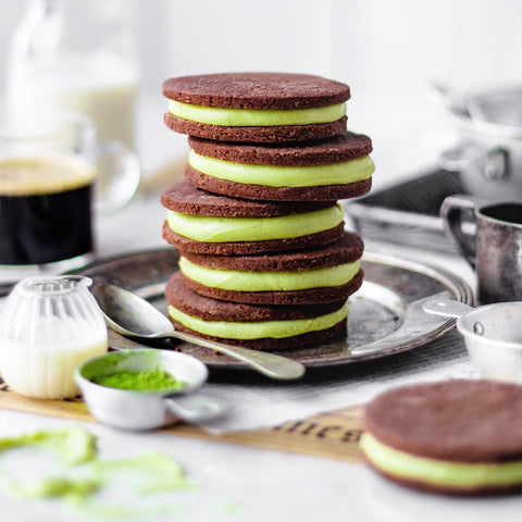 Midori Jade Matcha Chocolate Oreo Cookies