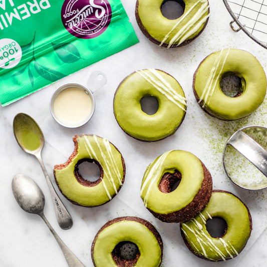 Suncore Foods Chocolate Matcha Donuts