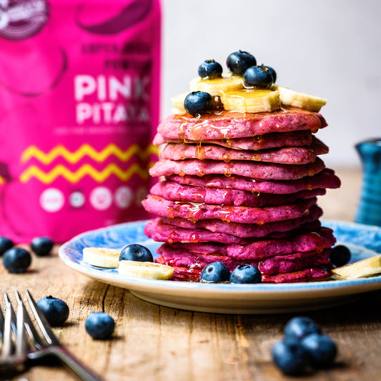 Suncore Foods Pink Pitaya Raspberry Pancakes