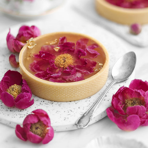 Blooming Peony Flower Tarts