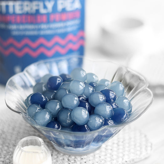 Suncore Foods Blue Butterfly Pea Boba Pearl Balls