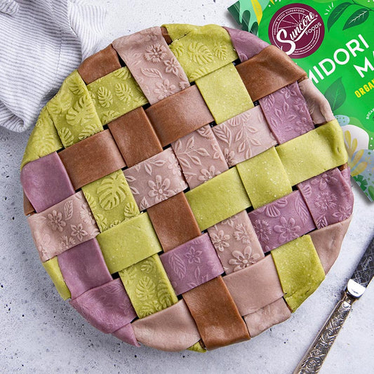 Suncore Foods Chocolate & Blackberry Lattice Pie