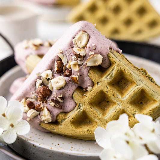 Suncore Foods Chocolate Matcha Waffle Triangles