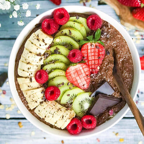 Chocolate Quinoa Flakes Porridge