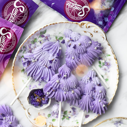 Suncore Foods Christmas Tree Supercolor Powder Meringue Pops