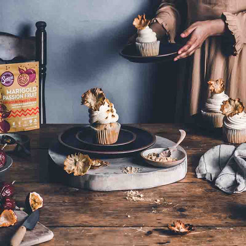 Coconut Passionfruit Cupcakes