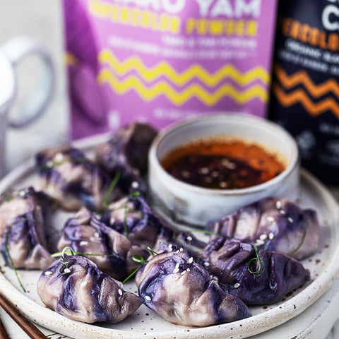 Colorful Duotone Dumplings