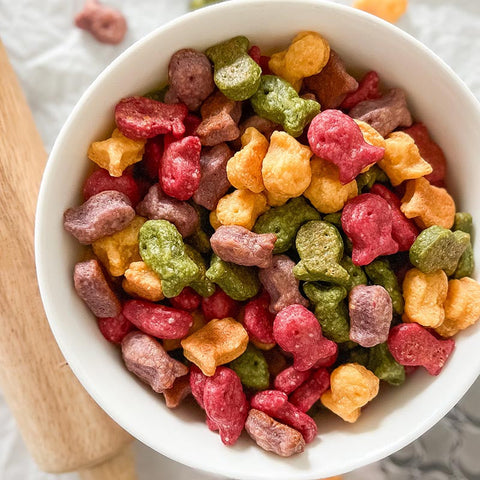 Colorful Cheesy Goldfish Crackers