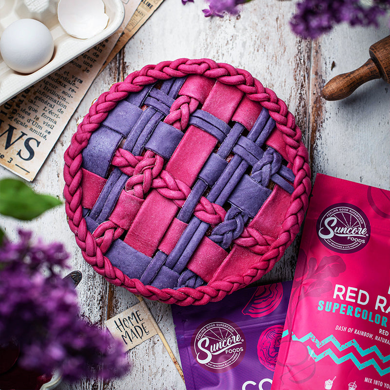 Suncore Foods Colorful Lattice Pie