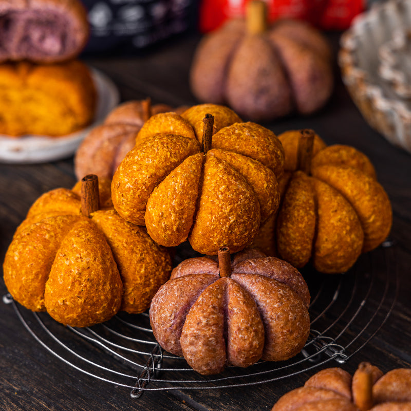 Suncore Foods Colorful Pumpkin Shaped Buns