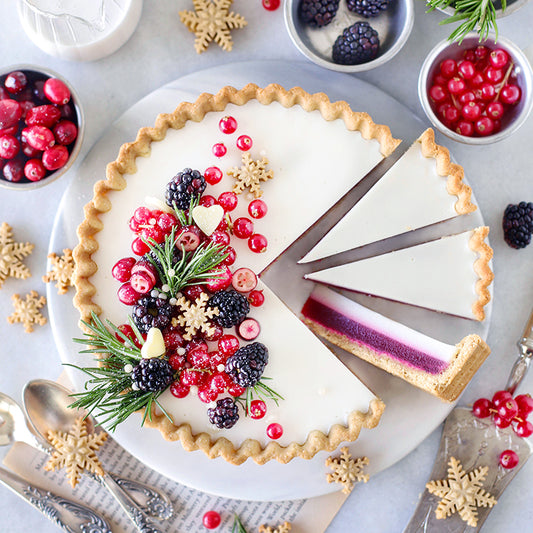 Suncore Foods Cranberry Pink Pitaya Red Beet White Chocolate Tart