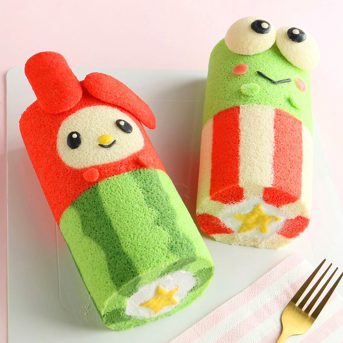Suncore Foods Cute Animals Roll Cake