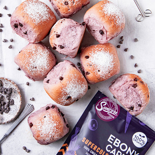 Suncore Foods Ebony Carrot Chocolate Chips Buns