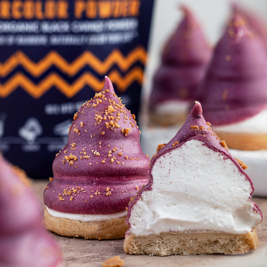 Suncore Foods Ebony Carrot Glazed Marshmallow Cookies