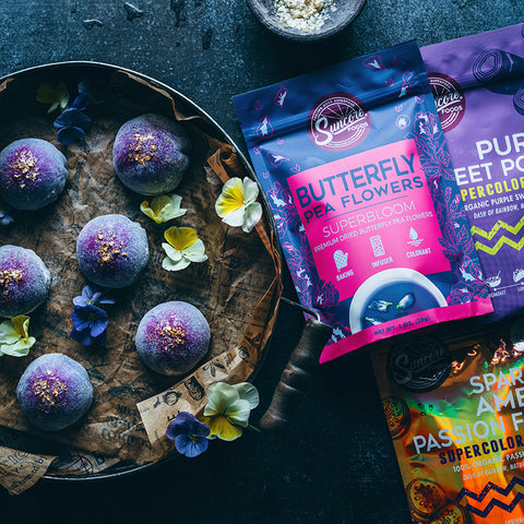 Colorful Galaxy Mochi Ice Cream