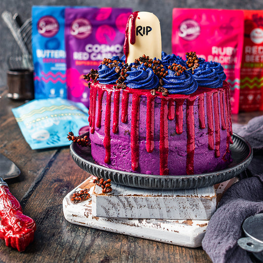 Suncore Foods Spooky Graveyard RIP Cake