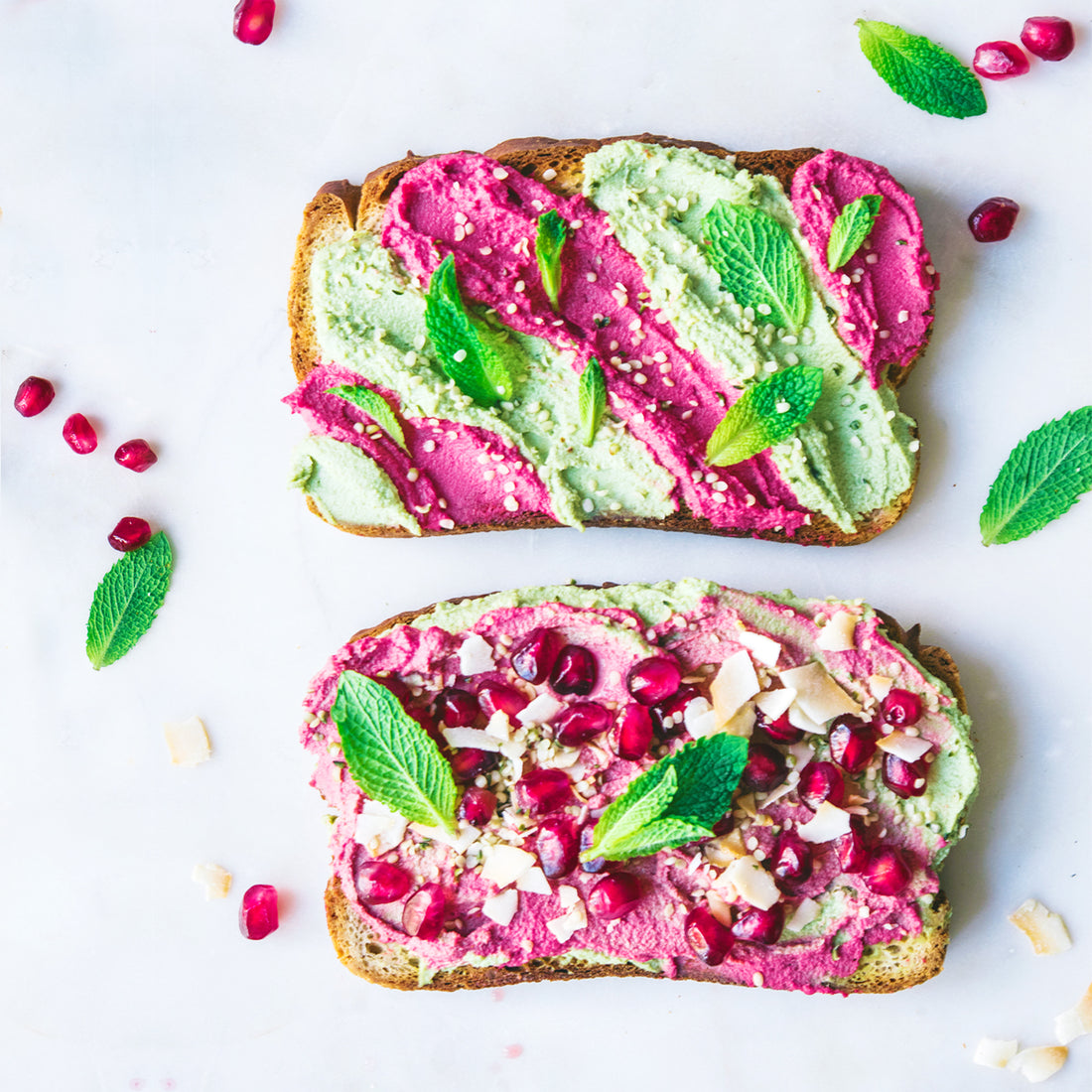 Suncore Foods Red & Green Holiday Toasts