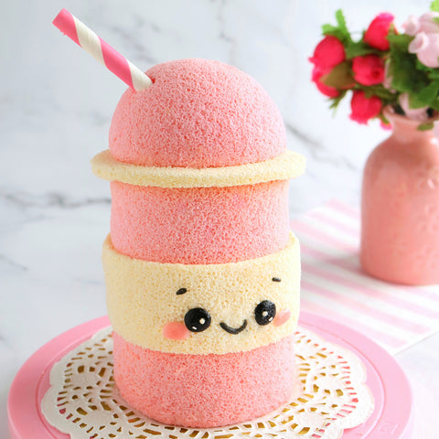 I Love You A Latte Chiffon Cake