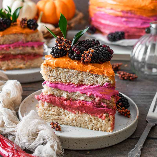 Suncore Foods Layered Rainbow Cake