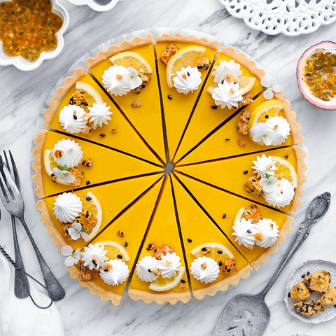 Lemon Passion Fruit Tart