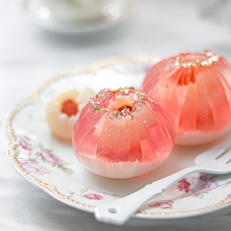 Suncore Foods Lychee Cerise Prickly Pear Pink Pitaya Jelly