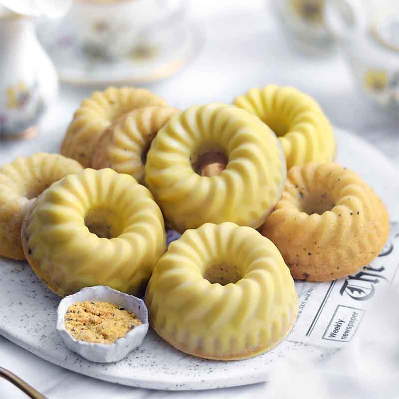 Suncore Foods Marigold Passion Fruit Bundt Cakes