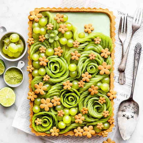 Matcha Key Lime Tart
