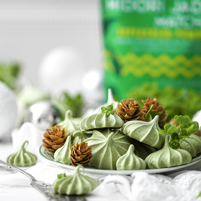 Suncore Foods Matcha Meringue Kisses