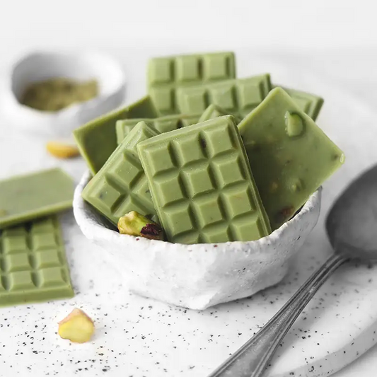 Suncore Foods Matcha Pistachio White Chocolate Bars