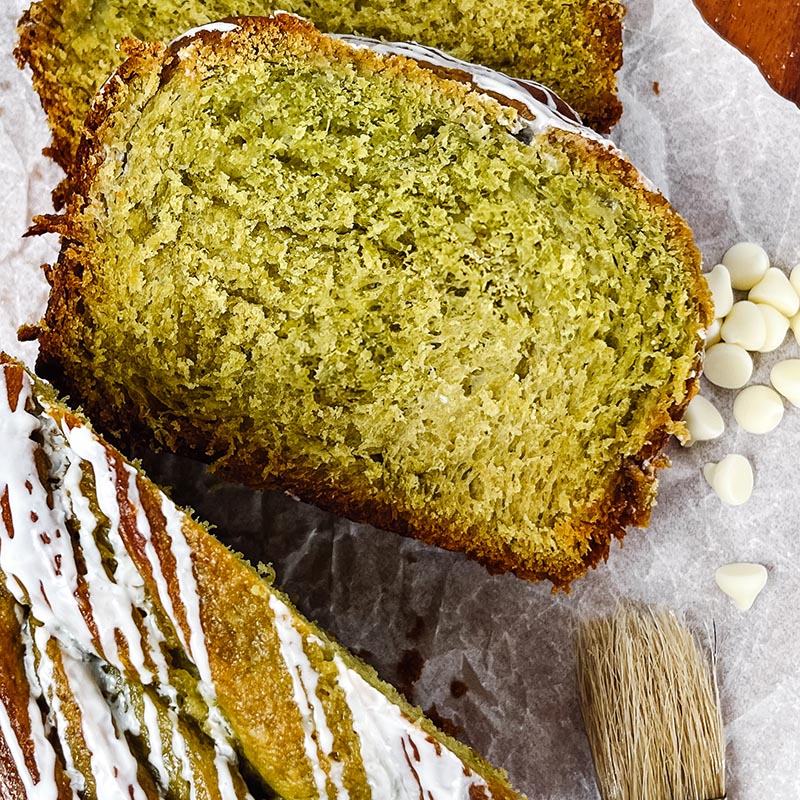 Suncore Foods Green Tea & White Chocolate Twisted Bread