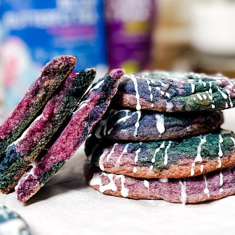 Rainbow Mermaid Cookies