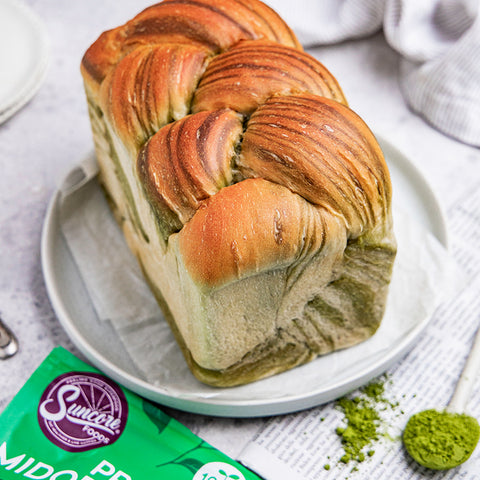 Midori Jade Matcha Asian Marbled Bread