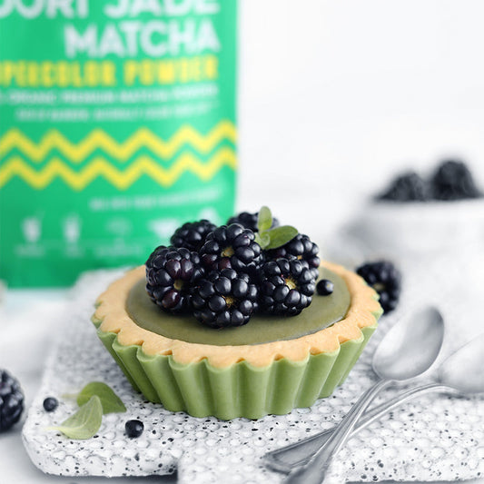 Suncore Foods® Matcha White Chocolate Custard Tart