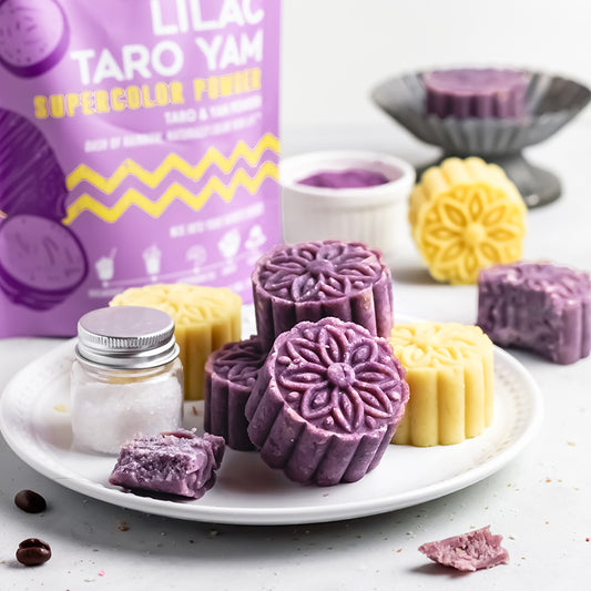 Suncore Foods Lilac Taro Yam Mung Bean Cakes