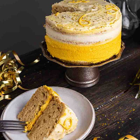 New Year Celebration Cake