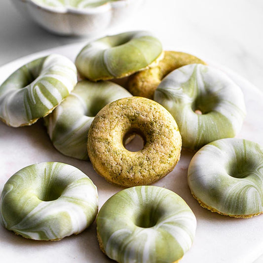 Suncore Foods No-Baked Marbled Matcha Donuts
