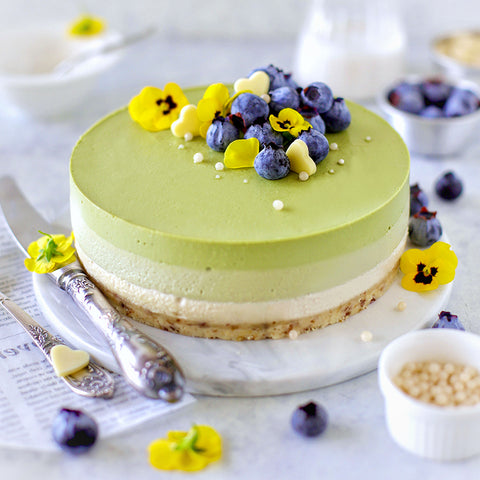 Ombre Midori Jade Matcha Cheesecake