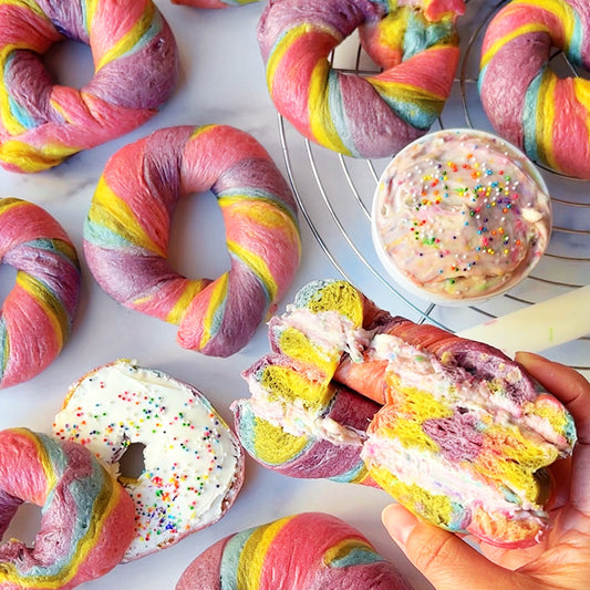Suncore Foods Colorful Unicorn Bagels