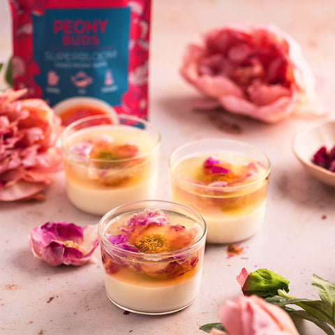 Peony Flower Jello