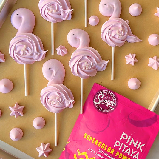 Suncore Foods® Pink Flamingo Meringue Lollipops