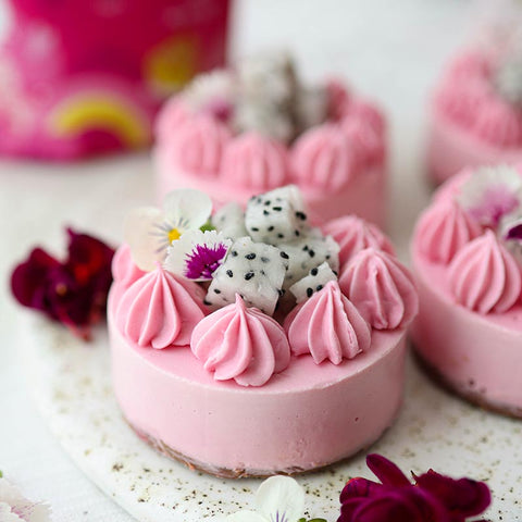 Pink Pitaya Cheesecake