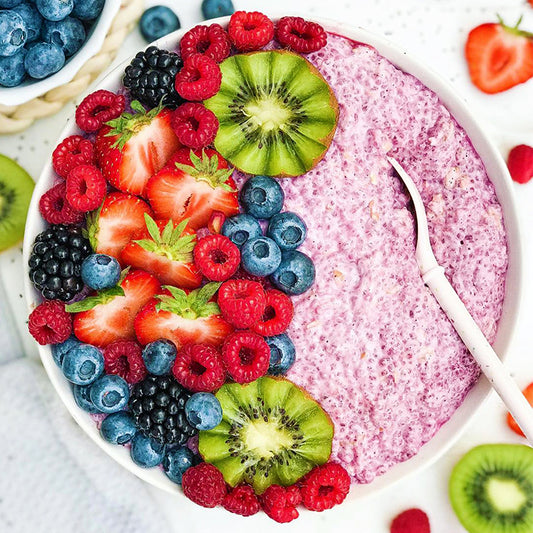 Suncore Foods Pink Pitaya Chia Basil Seed Pudding