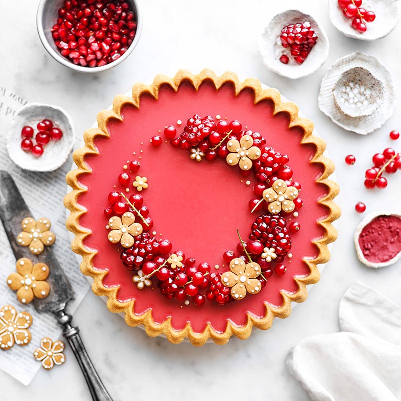 Suncore Foods Pomegranate Red Beet Tart