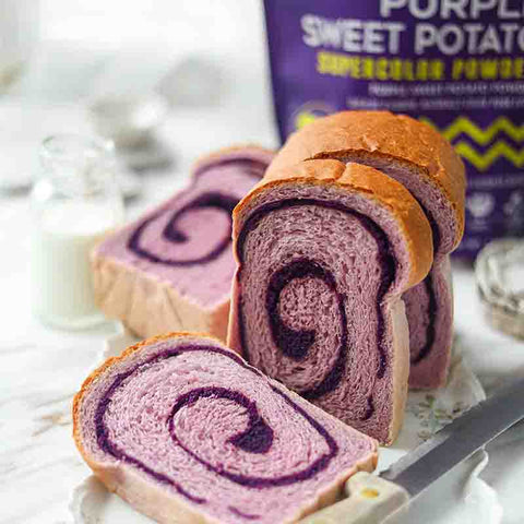 Purple Sweet Potato Bread