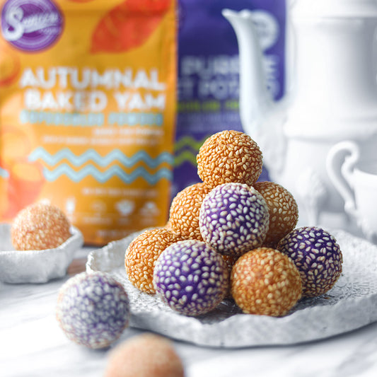 Suncore Foods Purple Sweet Potato Sesame Balls