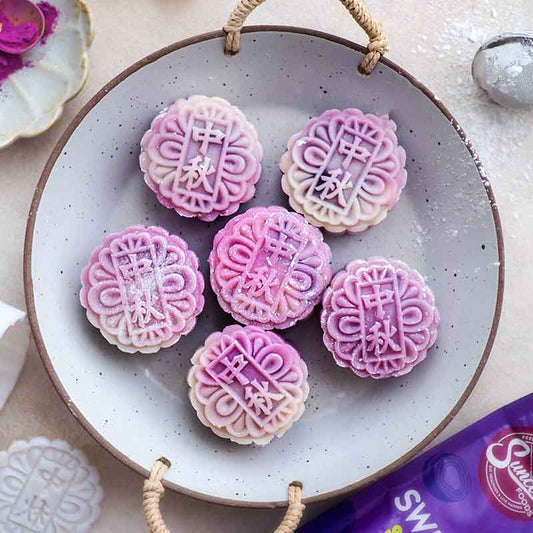 Suncore Foods Purple Sweet Potato Snowskin Mooncakes