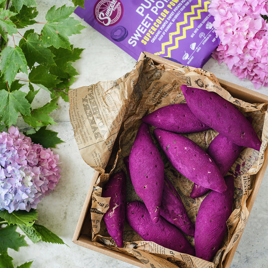 Suncore Foods Purple Sweet Potato Mochi Bread