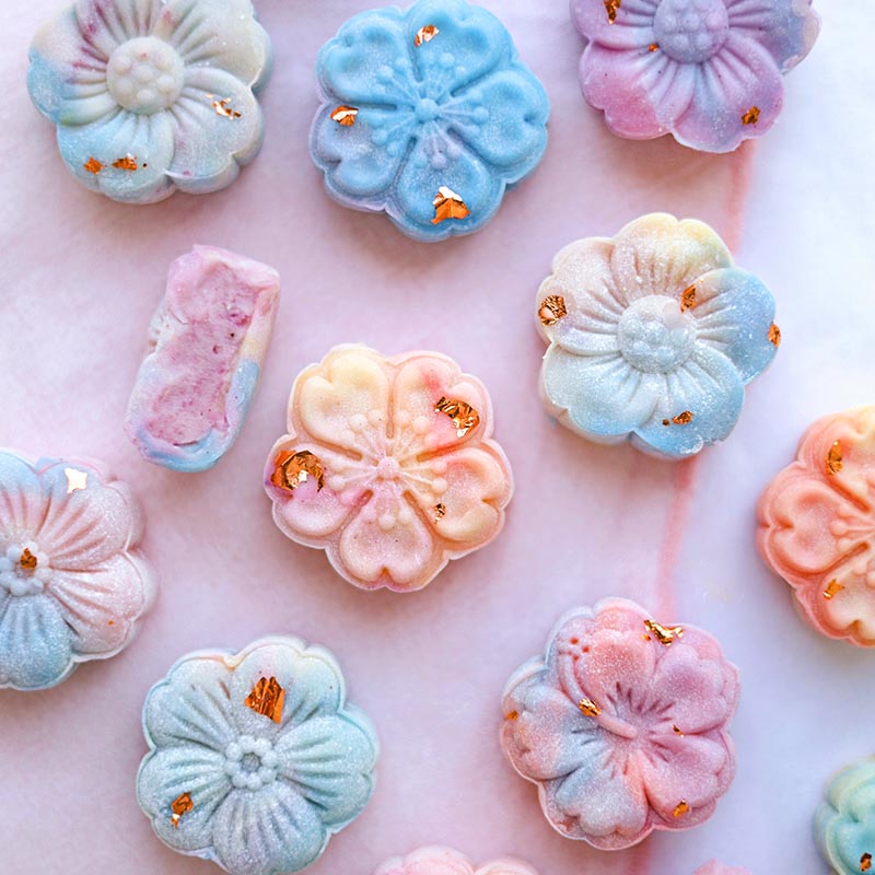Suncore Foods Rainbow Mini Snowskin Mooncakes